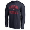 thumbnail image 2 of Men's Navy Arizona Wildcats First Sprint Long Sleeve T-Shirt, 2 of 3