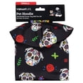 thumbnail image 6 of Vibrant Life Halloween Hoodie for Dogs and Cats, Day of the Dead, Black, S, 6 of 8