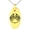 Gold, variant on Tioneer Stainless Steel Yggdrasil Huginn & Muninn Odin's Ravens Engraved Small Oval Charm Pendant Necklace
