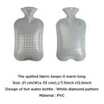 thumbnail image 4 of Silensys Hot Water Bottle Bag for Pain Relief Hot Compress Hand Feet Warmer for Menstrual Cramps 2L 2 Pack, 4 of 10
