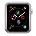 thumbnail image 2 of Miulika 40mm For Apple Watch Series 4 TPU Frame Bumper Protective Full Case Cover silver, 2 of 9