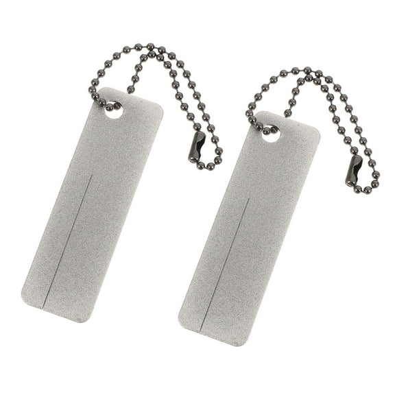 FELTECHELECTR Wet Stones Sharpening Knives 2Pcs 2.6X0.8X0.04In