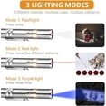 thumbnail image 3 of FYNIGO Cat Laser Pointer Toy Rechargeable,Interactive Toy for Cat Kitten Dog with a Mouse Toy,Silver, 3 of 9