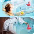 thumbnail image 4 of 3in Tablets Cl2 Floater, Transparent Containers Versatile Collapsible Prevent Wear Cl2 Floater  for Swimming Pool, 4 of 7