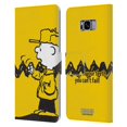thumbnail image 1 of Head Case Designs Officially Licensed Peanuts Charlie Brown You Can't Fail Leather Book Wallet Case Cover Compatible with Samsung Samsung Galaxy S8+ / S8 Plus, 1 of 1