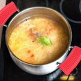 thumbnail image 5 of 2 Pairs Silicone Assist Hot Pan Handle Holders, Hot Pan Lids Pan Support Sleeve Non-Slip Heat Resistant Insulated Handle, 5 of 5