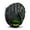 Black/Lime, variant on Franklin Sports Field Master Baseball Catcher's Mitt, 31.5 in, Black/Gold, Right Hand Throw