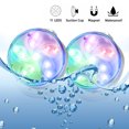 thumbnail image 3 of Luces LED sumergibles para piscina luces impermeables con imán ventosa que Kuymtek cambia de Color decoración para estanque 2447 12 1 Uds., 3 of 7