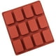thumbnail image 1 of Moldes para hornear, molde para pasteles de 12 eslabones de chocolate, moldes rectangulares pequeños, moldes para hornear pasteles, molde de chocolate, 1 of 3