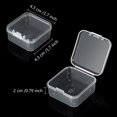 thumbnail image 2 of POINTERTECK 30 Pieces Mini Plastic Clear Storage Box for Collecting Small Items  Beads  Jewelry  Business Cards, 2 of 7