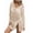 Apricot, variant on Women's Mesh Knit Crochet Swimsuit Cover Swimwear Pullover Dress Bathing Suit for Beach Black One size