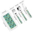 thumbnail image 2 of Fotbe Cute Animals for Stainless Steel Kids Silverware Set - Child and Toddler Safe Flatware - Children's Knife, Fork And Spoon Set - Metal Kids Cutlery Set, 2 of 8