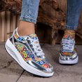 thumbnail image 3 of EKVAHL Orthopedic Sneakers for Women, Platform Printed Tennis Shoes, Arch Support Relaxed Travel Everyday Outdoor Walking Sneakers White, 3 of 3