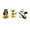 D, variant on 3Pcs Cute Cartoon Ghost Tombstone Halloween Desktop Ornament Set, 4.72in PVC Cemetery Figurines for Indoor Porch Yard Halloween Party Decorations,A