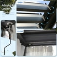 thumbnail image 3 of Meetleisure 12'×16' Outdoor Louvered Pergola with Adjustable Aluminum Rainproof Roof,Black, 3 of 7
