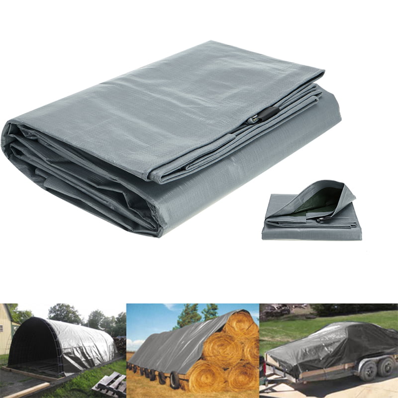 Tarpaulin Regular And Heavy Duty Waterproof Cover Tarp Ground Sheet Multi Sizes 