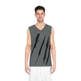 thumbnail image 3 of Effete Feline Claw Marks Scratch Basketball Jersey (AOP), 3 of 6