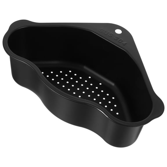 GETAJGHSD Stainless Steel Sink Strainer Black 1Pack