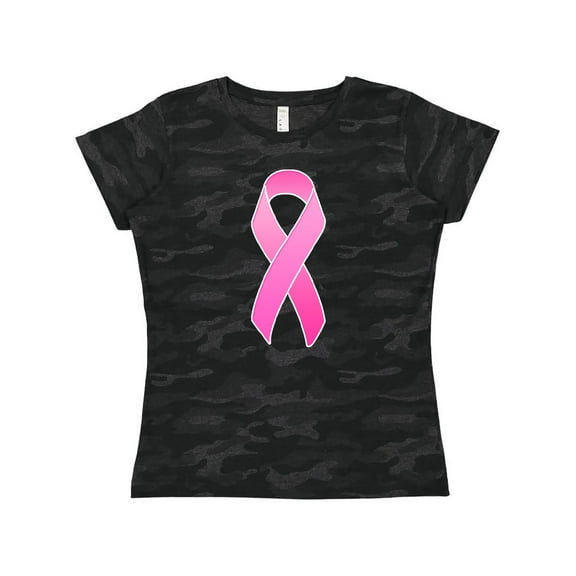 Inktastic Breast Cancer Pink Awareness Ribbon Women's T-Shirt