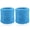 Sky Blue, variant on UDIYO 2Pcs Sports Wristband Solid Color Absorbent Cotton Breathable Quick Dry Sweatband for Tennis