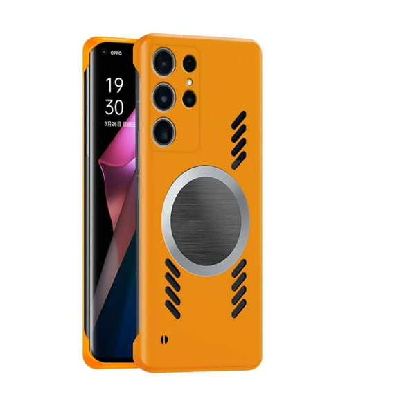 Haobuy for Samsung Galaxy S24 Ultra S24 Plus S24 Magnetic Magsafe Case Hard PC Ultra Thin Shockproof Heat Dissipation Case