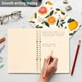 thumbnail image 4 of FORMRS 1-Subject Spiral Notebook 8" x 5" College Ruled 60 Refillable Sheet A5 Hard Cover, Orange Slices, 4 of 7