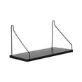 thumbnail image 1 of Ledge Shelf Modern Wall Hanging Display Shelf for Nursery Room Decor Kitchen black, 1 of 8