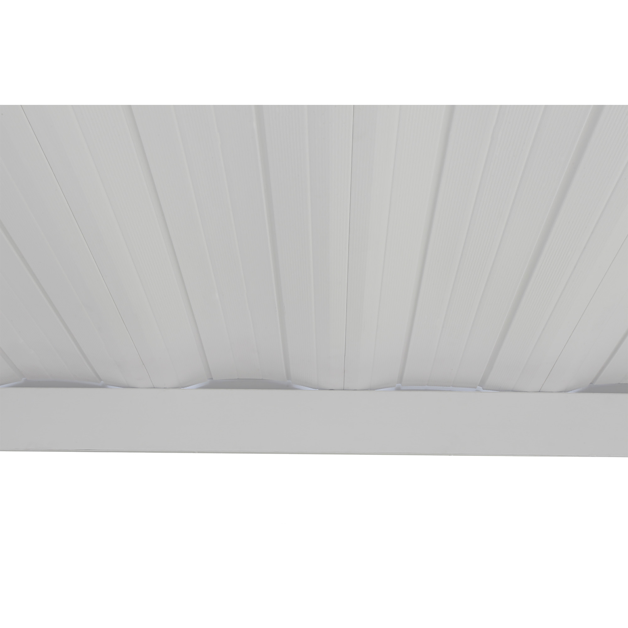 Arrow 10 x 10 x 9 ft Cool Grey Attached Carport/Patio Cover