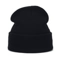 thumbnail image 4 of DJN Women's Solid Color Skull Knit Beanie Winter Warm Hat for Cold Weather Black A, 4 of 4