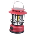 thumbnail image 4 of Linterna solar para acampar Zulema Luz ambiental COB Rojo, 4 of 8
