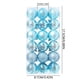 thumbnail image 2 of CLLC 36 Adornos Navideños para Árbol, Bolas Decorativas Irrompibles de Plástico PVC Brillante para Decoraciones de Fiestas, Bodas y Coronas (Azul Cielo), 2 of 8