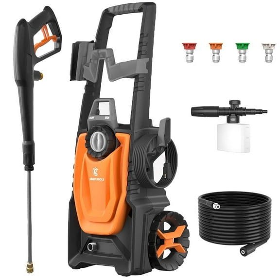 Giraffe Tools Electric High Pressure Washer, Max 2400 PSI, 2.3 GPM Power Washer Portable, 20 32 ft