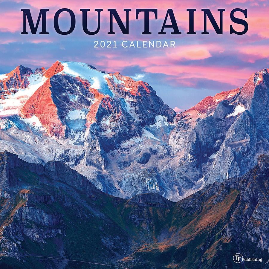 2021 Mountains Wall Calendar Walmart Canada
