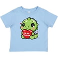 thumbnail image 3 of Inktastic Babys First Valentines Day Dinosaur Boys Baby T-Shirt, 3 of 5