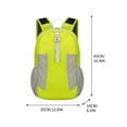 thumbnail image 4 of Foldable Backpack Foldable Waterproof Backpack Lightweight Packable Daypack for Outdoor Travel Camping Hiking Cycling Large Capacity Durable Nylon Material for Shopping Sports Waterproof, 4 of 8