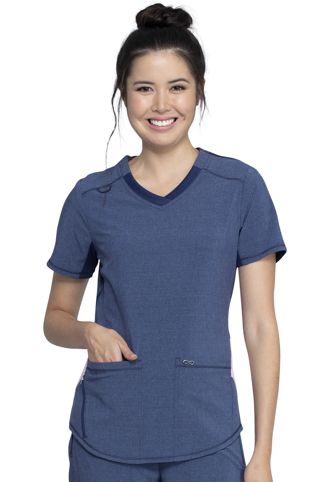 Cherokee Cherokee Infinity Scrubs Top for Women VNeck CK925A, XL