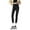 Z04-Black, variant on FUZHIQ Lined Leggings Women Mid Rise Leggings for Women Full Length Casual Stretchy Soft Yoga Pants for Workout Gym Athletic