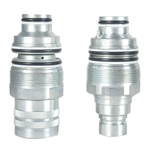 findmall Replacement Bobcat 6679837 6680018 Male & Female Flat Face Quick Coupler Kit Skid Steer Cartridge Manifold