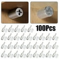 thumbnail image 4 of Self-Tapping Screws Cabinet Laminate Support, Shelf Pins with Non-Slip Sleeve, 4 of 4