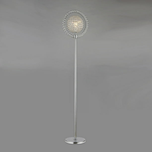 Disco Crystal Ball Floor Lamp