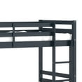 thumbnail image 6 of Hillsale Campbell Wood Twin over Twin Convertible Bunk Bed, Navy, 6 of 14