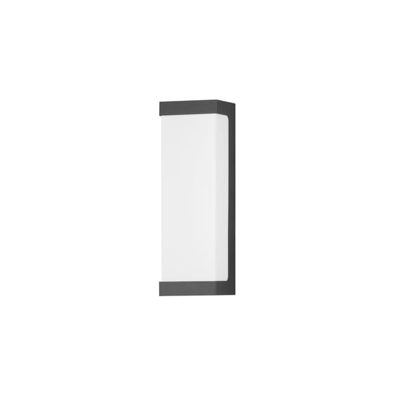55522WTBK Maxim Lighting Tunnel - 9W 2 LED Outdoor Wall Mount-15 Inch Tall and 5 Inch Wide-Black Finish