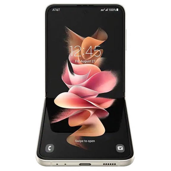 Samsung Galaxy Z Flip3 5G F711U (Fully Unlocked) 128GB Cream (Used - A )