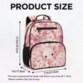 thumbnail image 7 of KUIFORTI Blossoms Axolotl Toddler Backpack for Girls Kids School Bag with Side Pockets Adjustable Straps Lightweight for Preschool Kindergarten Back to School Supplies, 7 of 7