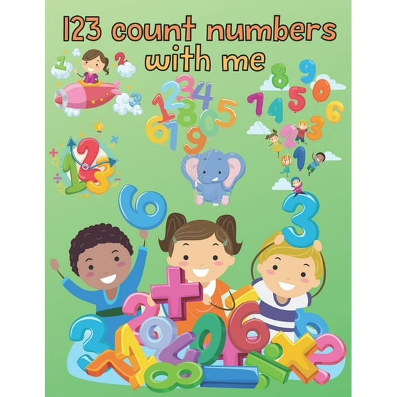 123 count numbers with me, (Paperback)