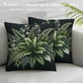 thumbnail image 3 of COMIO Spring Pillow Covers Green Herbs Botanical Wildflower Throw Pillow Covers,Summer Seasonal Decor Pillowcase Rustic Farmhouse Decorative Cushion Case for Sofa Couch Outdoor, 3 of 5