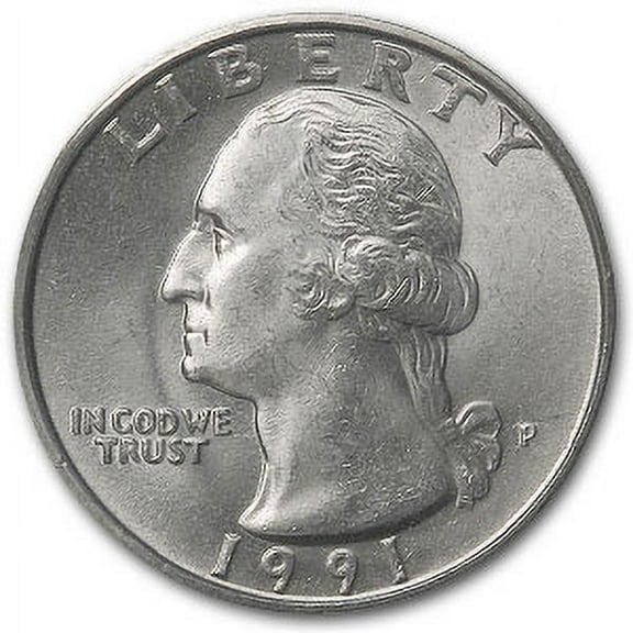 1991-P Washington Quarter BU