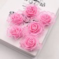 thumbnail image 3 of Coofit 30PCS Artificial Roses Decorative Elegant Lace Flowers DIY Craft Roses, 3 of 7