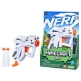 thumbnail image 4 of Nerf MicroShots Minecraft Ghast Mini Kids Toy Blaster with 2 Darts, 4 of 4