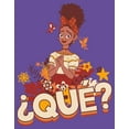 thumbnail image 2 of Junior's Encanto Dolores Que?  Graphic Tee Purple Small, 2 of 3